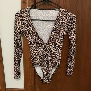 Leopard/Cheetah Print Bodysuit